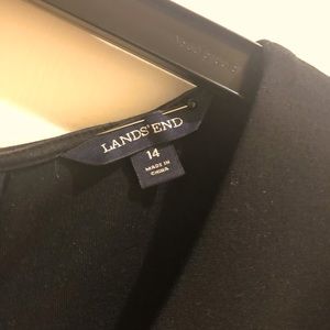 Lands End ponte knit dress